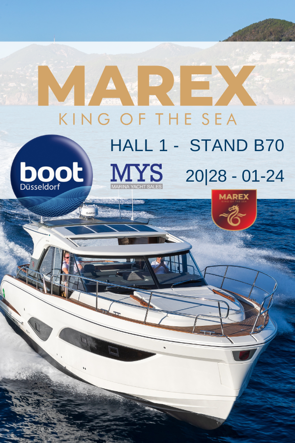 Marex yachts al Boot dusseldorf